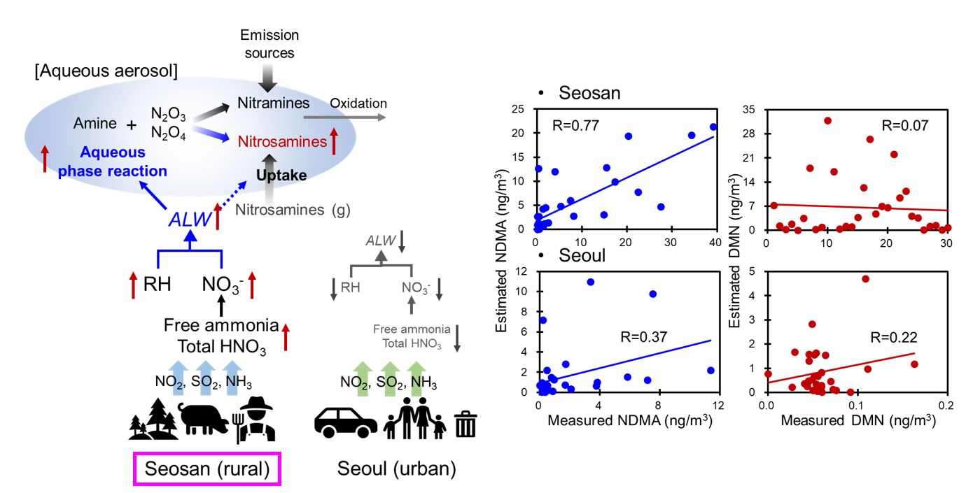 챔버실험 개요 또는 반응 경로도